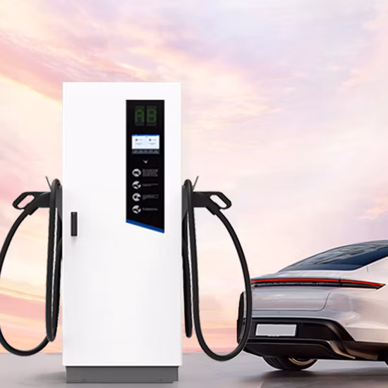 전기 자동차 빠른 DC EV 충전소 60kw CCS GB/T Chademo 차량용 충전기