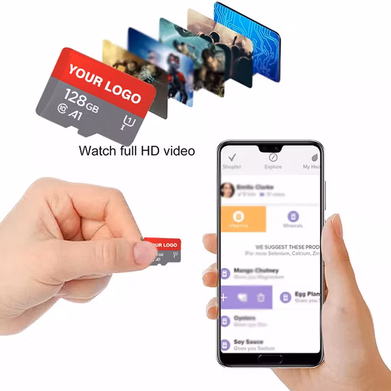 SD 좋은 품질 2GB 4GB 8GB 16GB 32GB 64GB 128GB SD 메모리 카드 SD 카드(어댑터 포함)