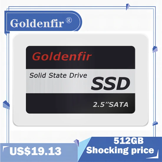 Goldenfir SSD256GB 기존 칩 고속 SSD 솔리드 스테이트 드라이브 256GB 최저 가격